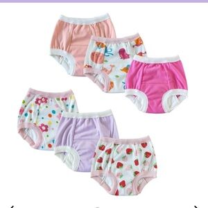 Peejamas Daytime Underwear 6 pack in Sweet ‘n Sunny NEW 2T